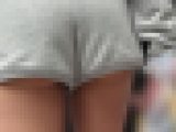 【再販】カルバンクラインのホットパンツから美尻プリプリ動画(/ω＼)