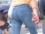女子大生の生意気エロ尻を堪能！抜群の張りとムニュ感たっぷりのスケベ尻と食い込むパンティで♂を誘う！