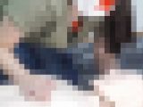 【救命講習/胸チラNo.65】コリコリ乳首の新卒ギャル/むちむち人妻さんの乳首チラ２名。