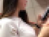 【横からの眺め369】スタイルの良い長身ＯＬのＧカップに釘付け！！