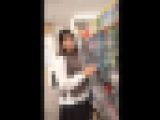 【こっそりカメラの術015】エロすぎるお顔とデカすぎる下半身…目の前で買い物していた素人くのいちのおぱんつの巻