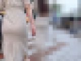 【4K高画質】フチレースがっつりのマーメイドワンピ