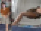 「鏡越しにちんこシゴきたいｗ」Sっ気たっぷりでスタイル抜群の超絶美人OLの純白パンティがたまらない
