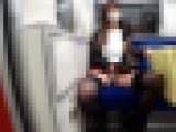 【ナマ乳首モロ見え】ノーブラHカップ爆乳が上下左右に激揺れ!!無防備過ぎる美女のエロい一部始終を完全収録!!