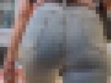 【再販】《４K・高画質》 No.1521「急ぎ過ぎて凄い格好で階段を登る！ムチムチ下半身がエロ過ぎるデニム美巨尻」