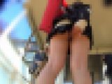 制服女子のパンチラ55　思わずスマホを突っ込みたくなる激ミニJK編