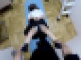 【再販】ラリクマのフェチ日記　めい vol.15 ?パンツフェチ動画④ 制服女子に電気アンマ！?